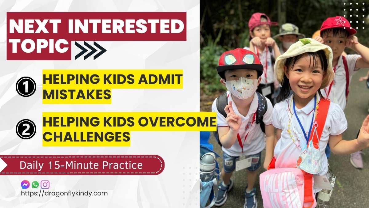 OVERCOMING FEAR OF ASKING QUESTIONS - Dragonfly Preschool Build self-reliant leader - 15mins conversation practical for next interested topic cover photo