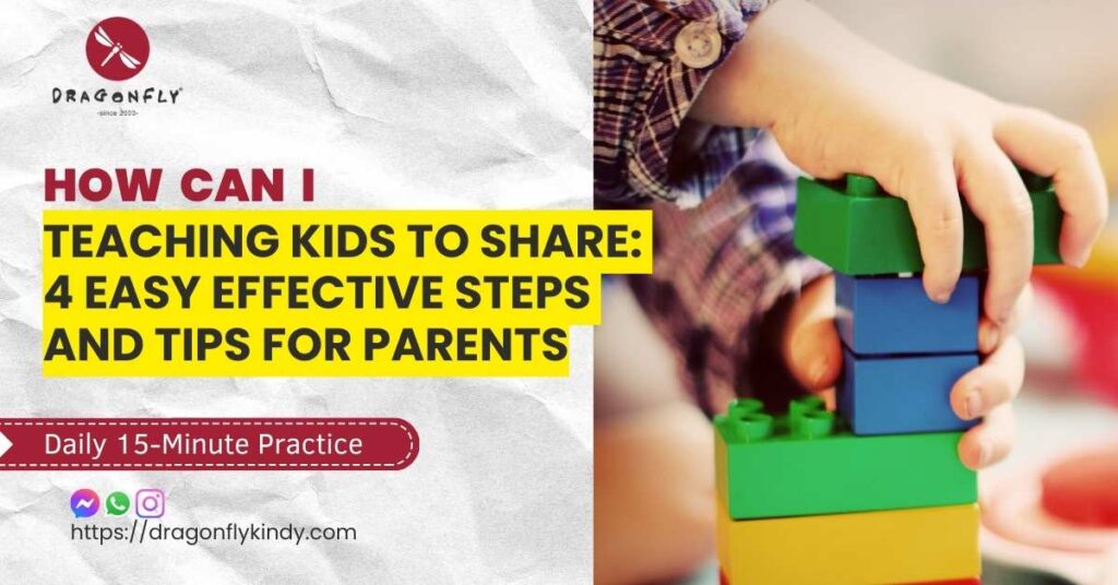 TEACHING KIDS TO SHARE - 15mins tutorial conversation practical - Dragonfly Preschool build self-reliant leader